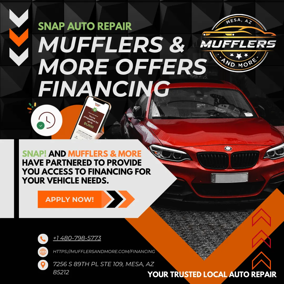 Snap Auto Repair Financing Mesa | Mufflers and More