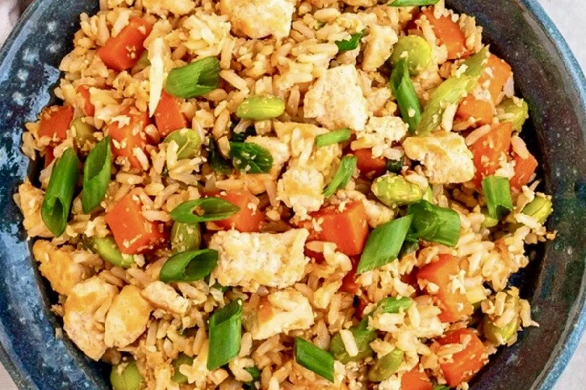 Tofu Cauliflower Fried Rice