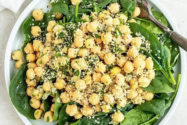 Lemony Chickpea Herb Salad