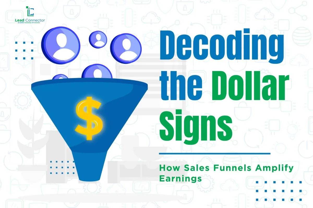 A funnel with a dollar sign glowing at its center.