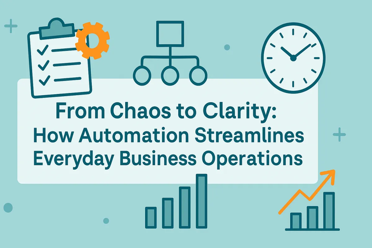 Simplify to Scale: How Business Automation Brings Order to Everyday Operations