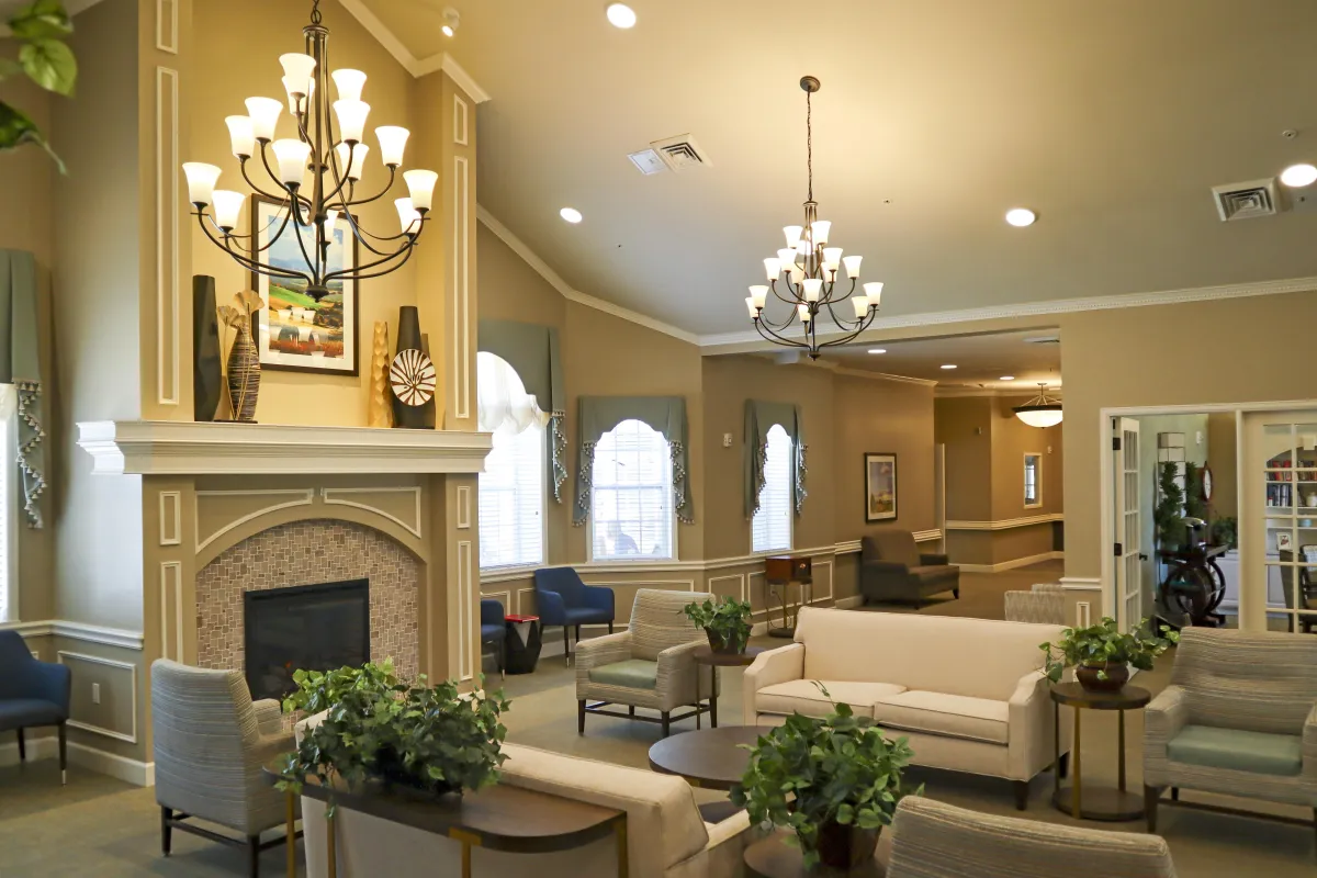 Gulf Coast Memory Care Main Living Room