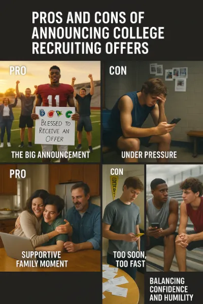 Pros and Cons of Announcing College Recruiting Offers
