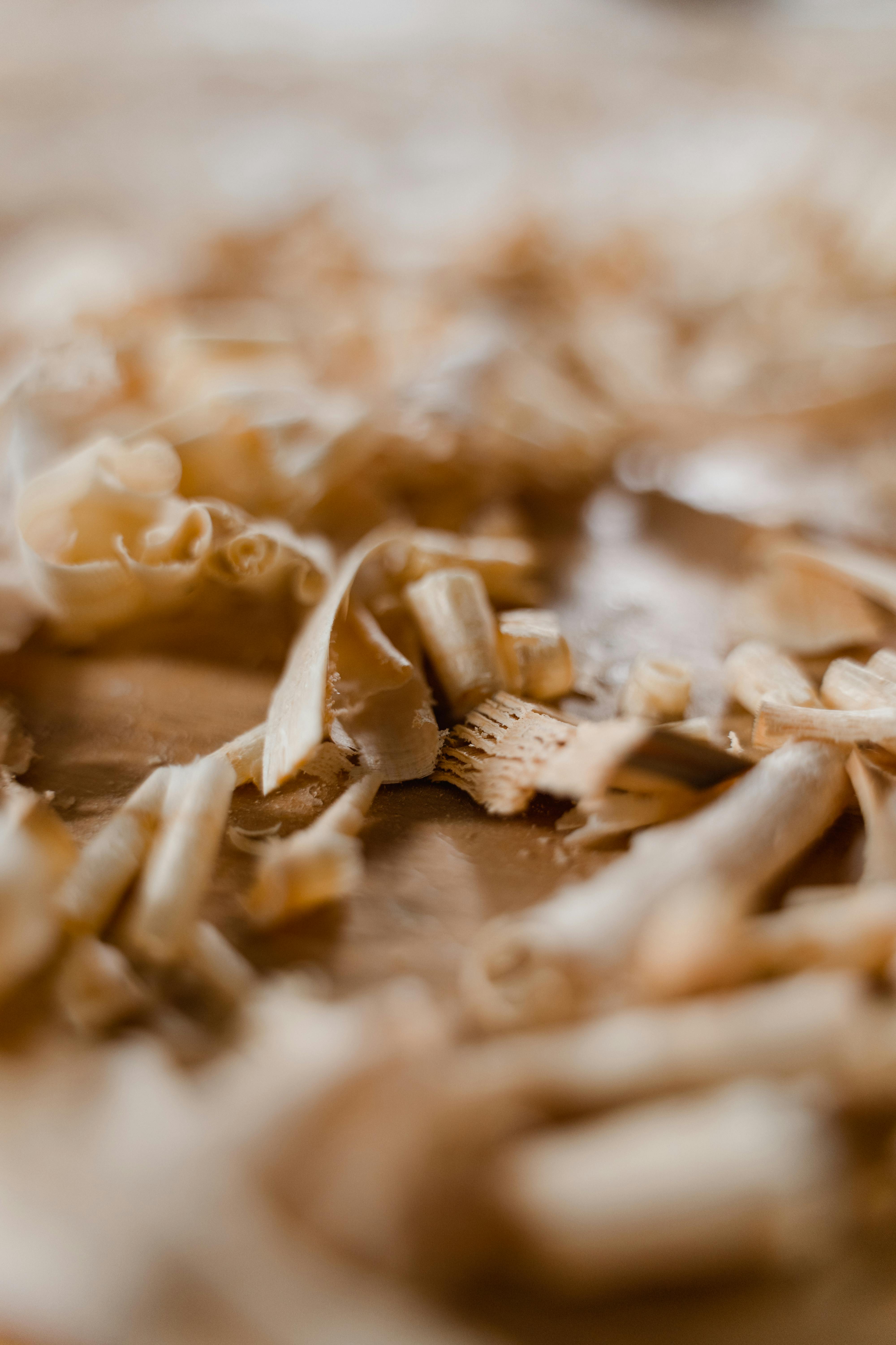 wood shavings