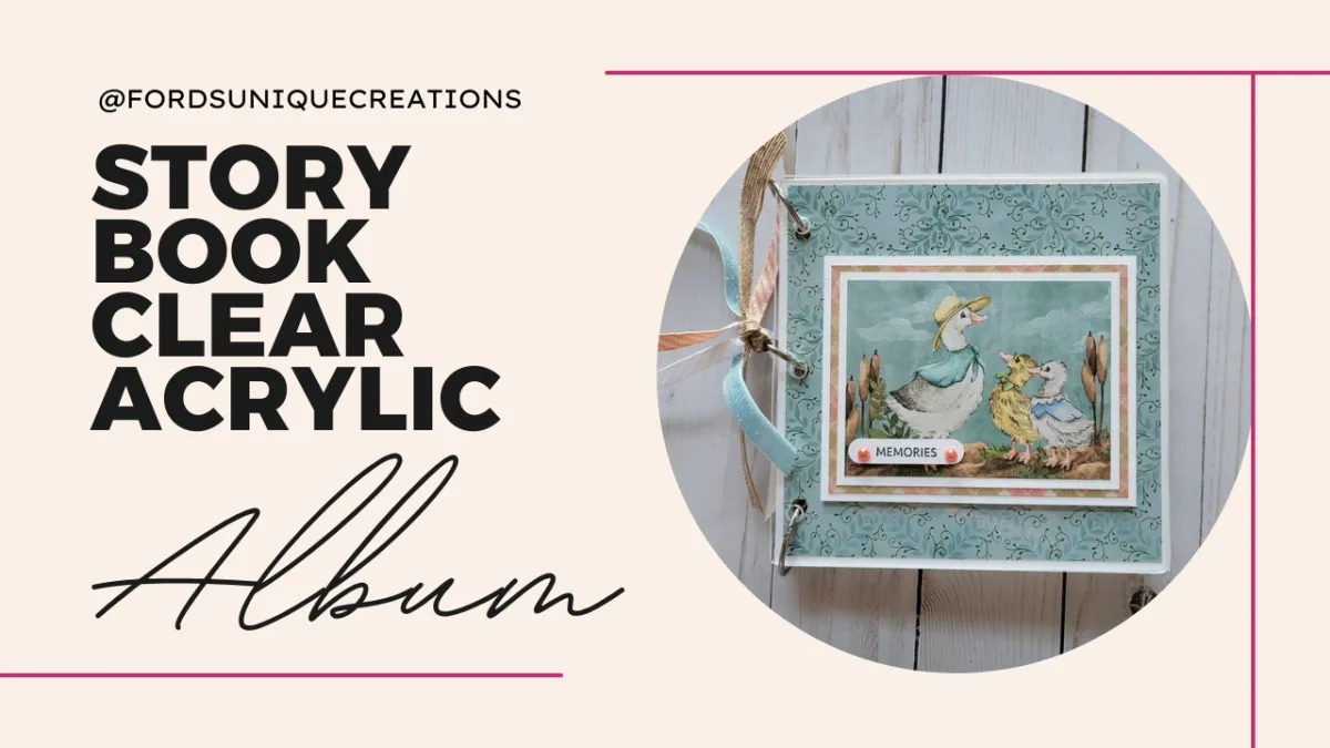 Unlock Unforgettable Memories: The Effortless Storybook Clear Acrylic Memory Album for Busy Moms