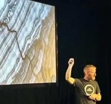 Jeremy French speaking at the Asheville Business Summit