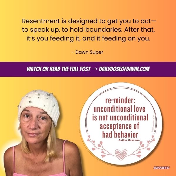Unconditional Love When People Let You Down (Boundaries & Bad Behavior) | #91