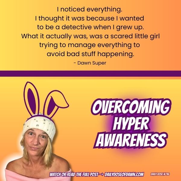 The Rabbit and the Ostrich: How Hyper Awareness Increases Stress | #96