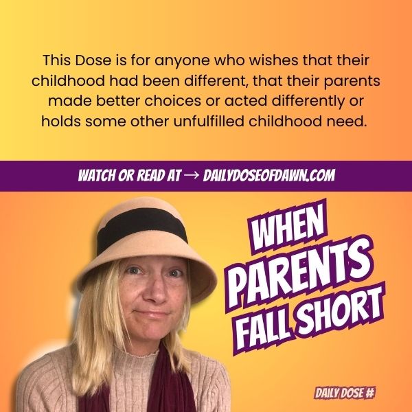 When Your Childhood Wasn't Normal (Using Perspective to Move On) | #105