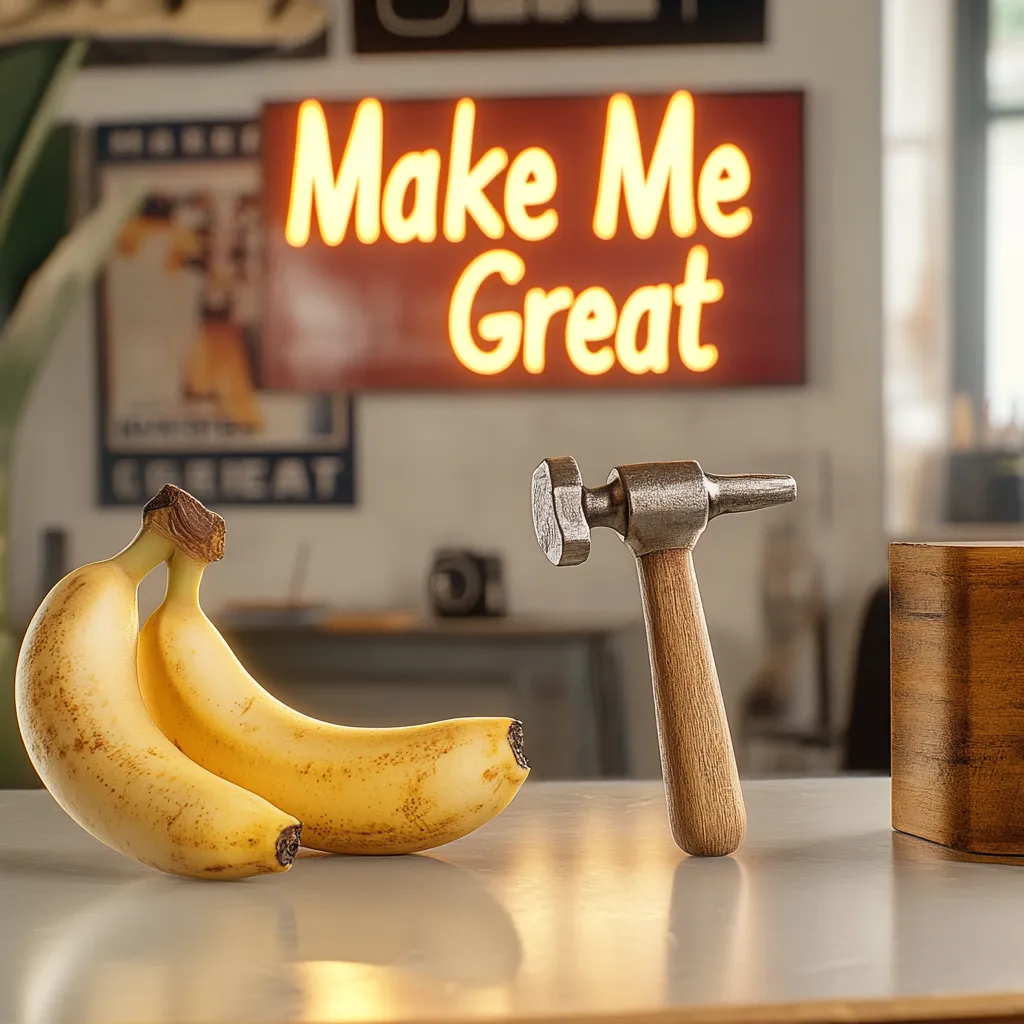 Don't be seen as a banana become unforgettable