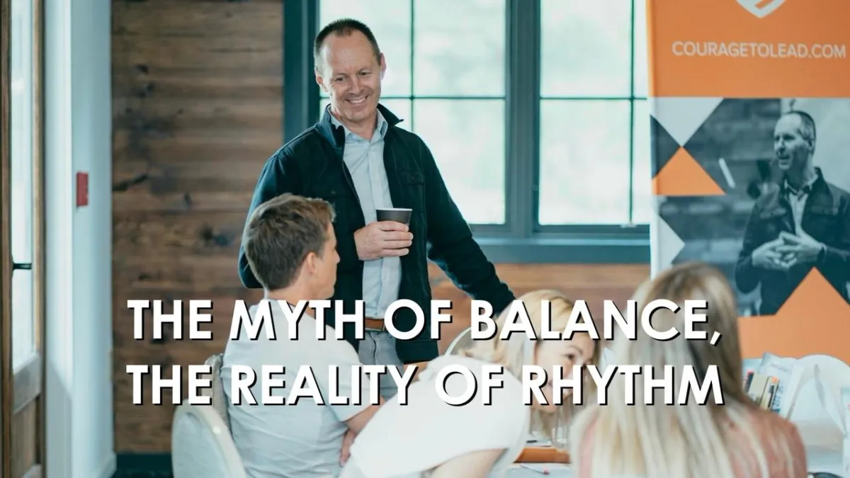 The Myth of Balance / The Reality of Rhythm