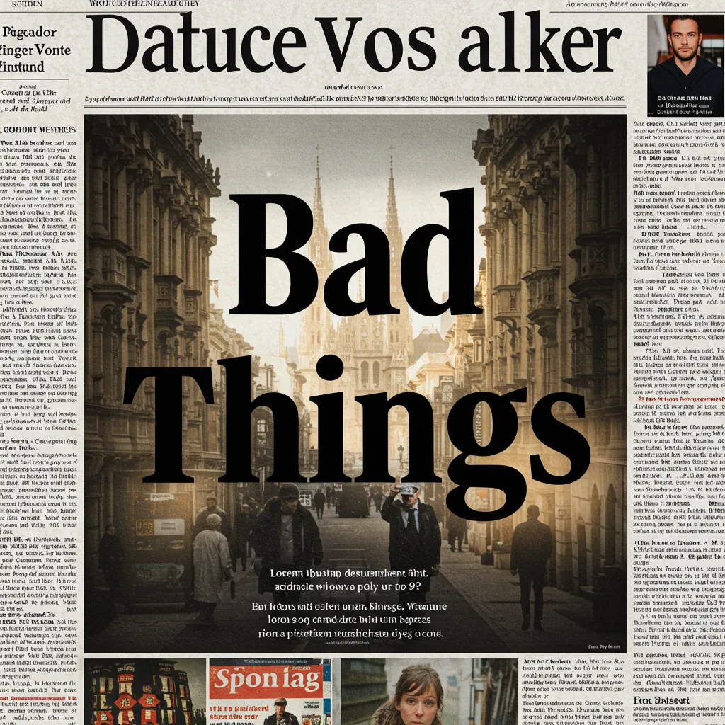 When Bad Things Happen