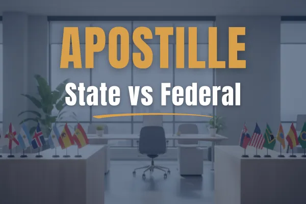 GiNN Mobile notary and apostille Understanding the Difference Between State and Federal Apostilles