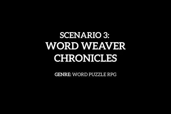 Scenario 3: Word Weaver Chronicles