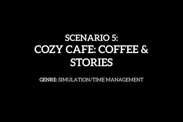 Scenario 5: Cozy Cafe: Coffee & Stories