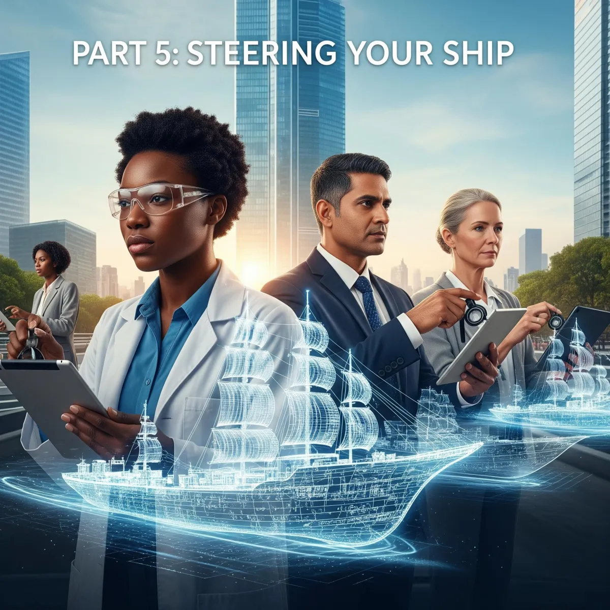 The Career Alchemist:  Part 5: Steering Your Ship - Taking Control of Your Professional Path