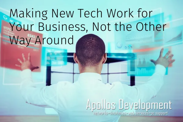 Computer user acting like a wizard