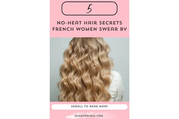 Back view of air-dried hair with gentle texture and shine; no blow dryer, just soft, natural volume.