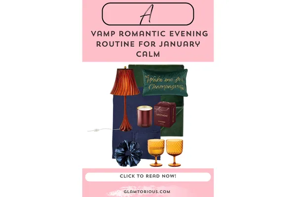 jewel toned blankets and candles for a cozy French winter evening.