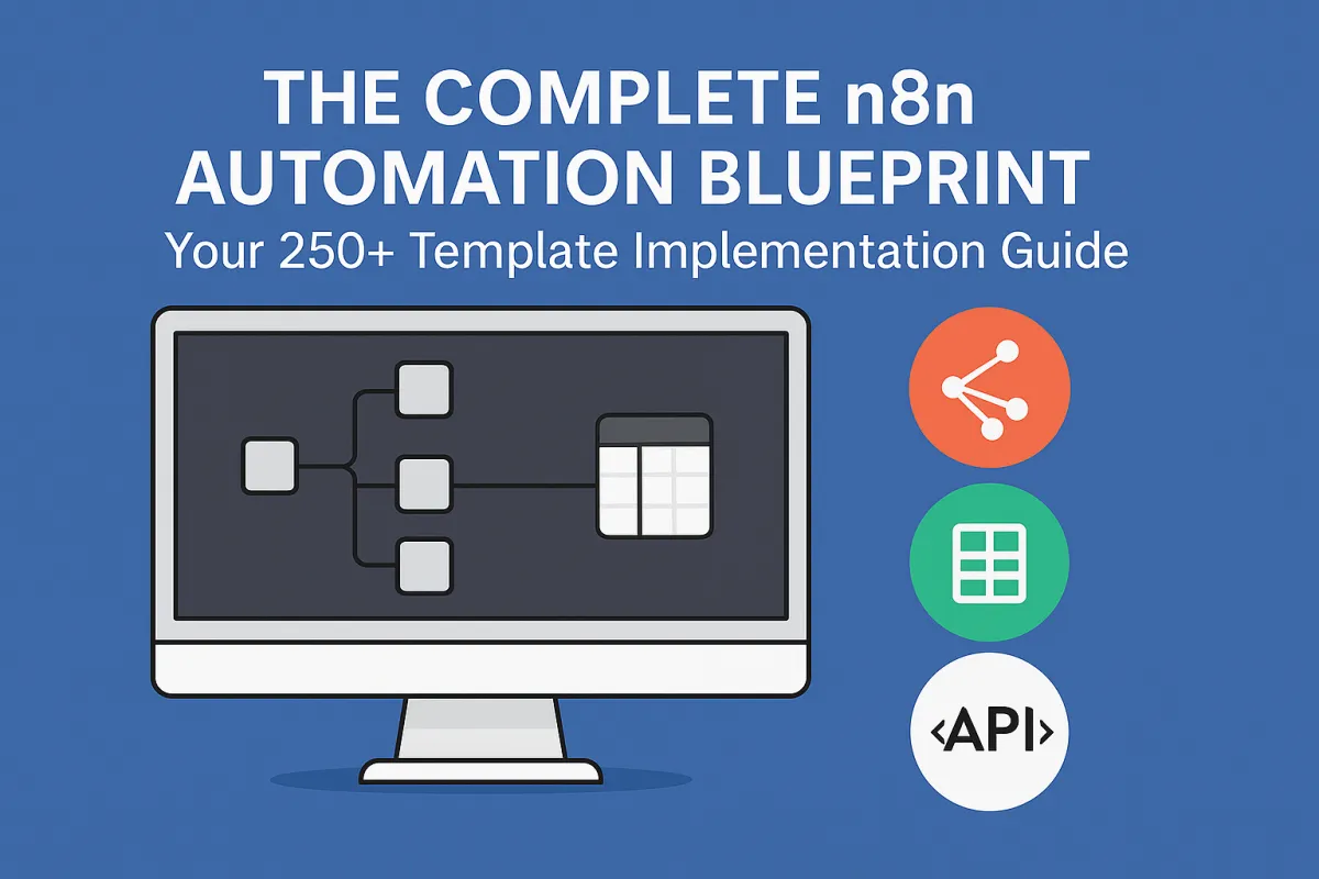 The Complete & FREE n8n Automation Blueprint: Your 250+ Template Implementation Guide