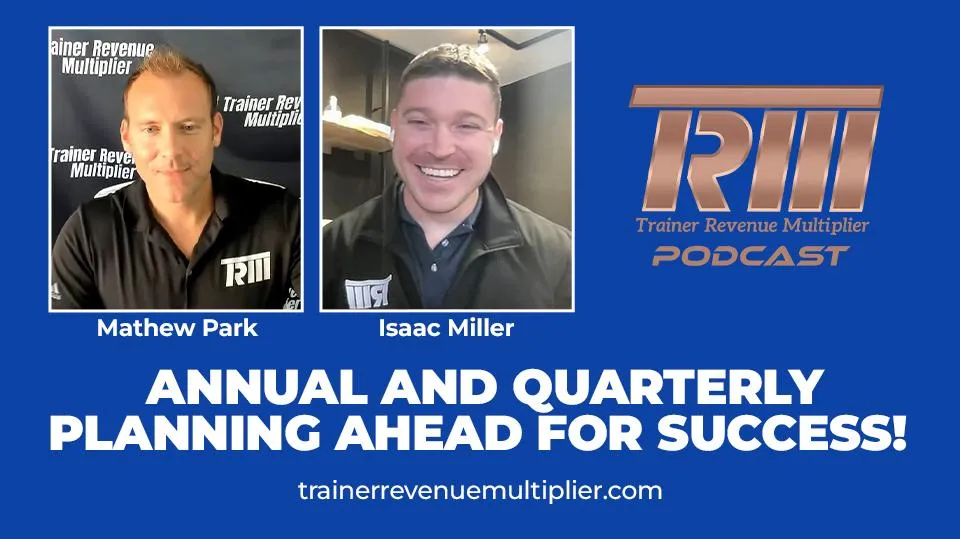 Mathew and Isaac on a podcast