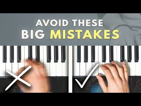 Common mistakes in learning the piano at Notable Music Academy
