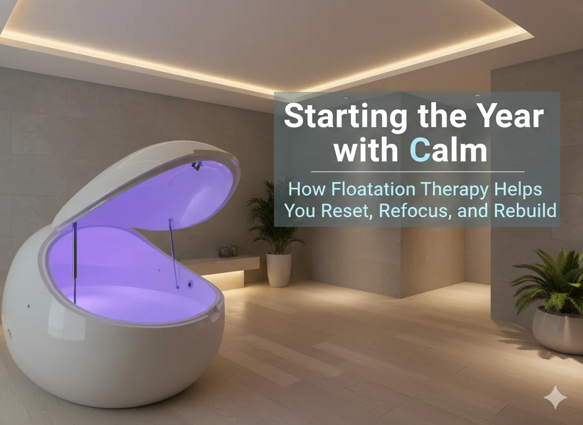 Starting the Year with Calm, How Floatation Therapy Helps You Reset, Refocus, and Rebuild
