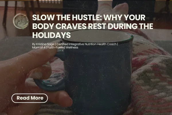 Slow the Hustle: Why Your Body Craves Rest During the Holidays