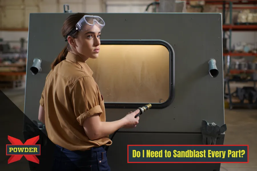 Do I Need to Sandblast Every Part Before Powder Coating?