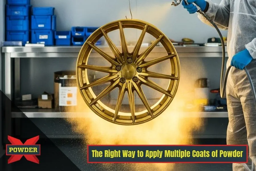 The Right Way to Apply Multiple Coats of Powder