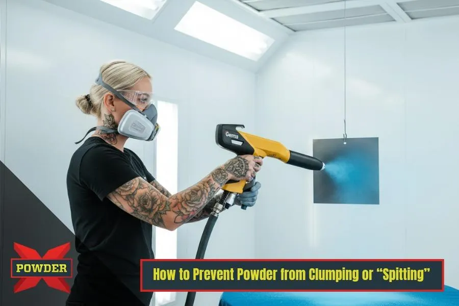 How to Prevent Powder from Clumping or "Spitting"