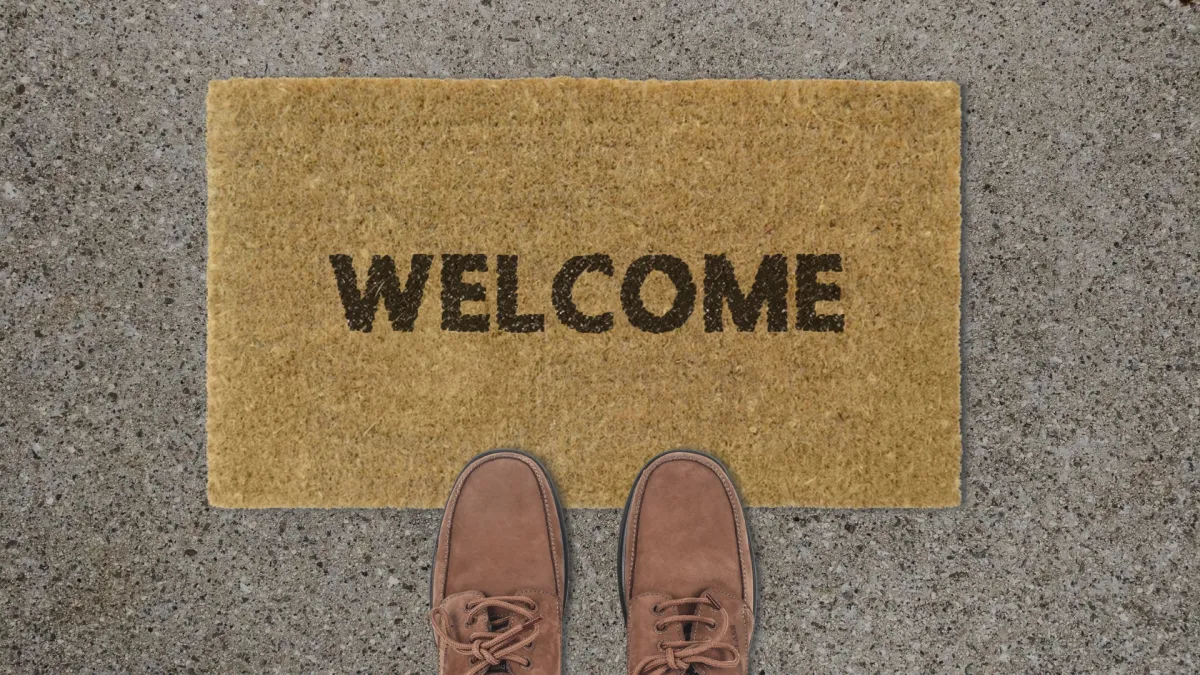 Welcome Home Mat