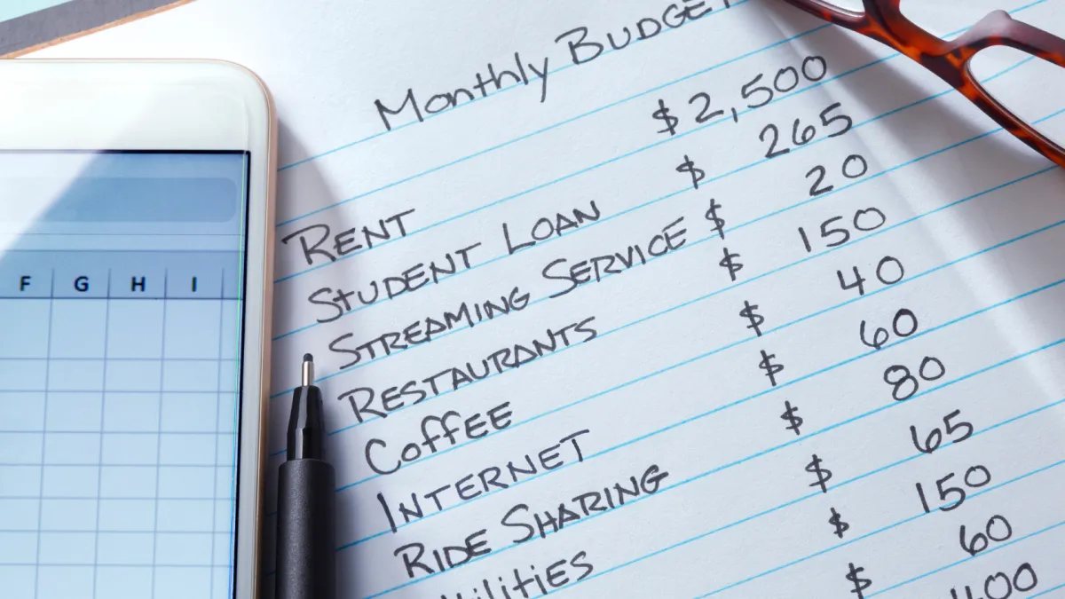 Monthly Budget