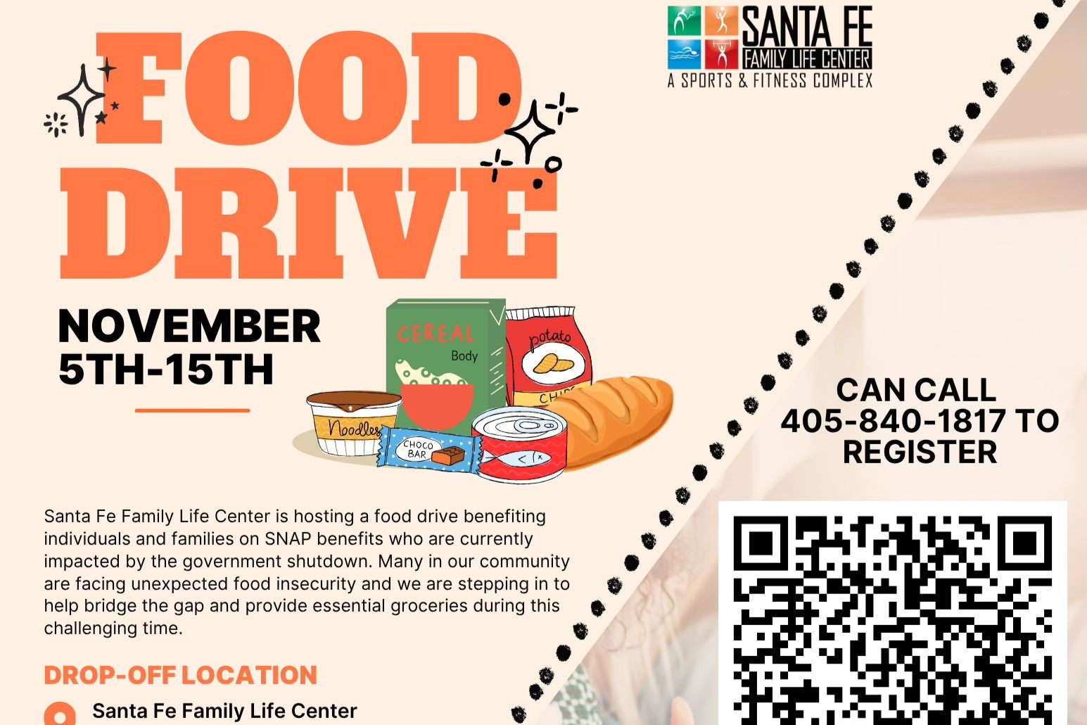 NEED A HAND OR WANT TO LEND A HAND? This community food drive and luncheon is for you.
