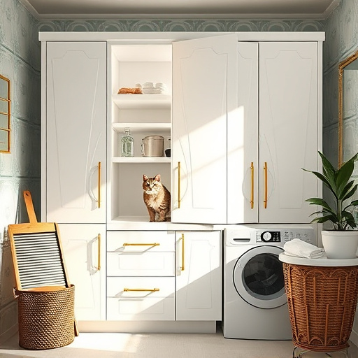 Cabinet Refinishing for a Laundry Room Makeover: Transform Today