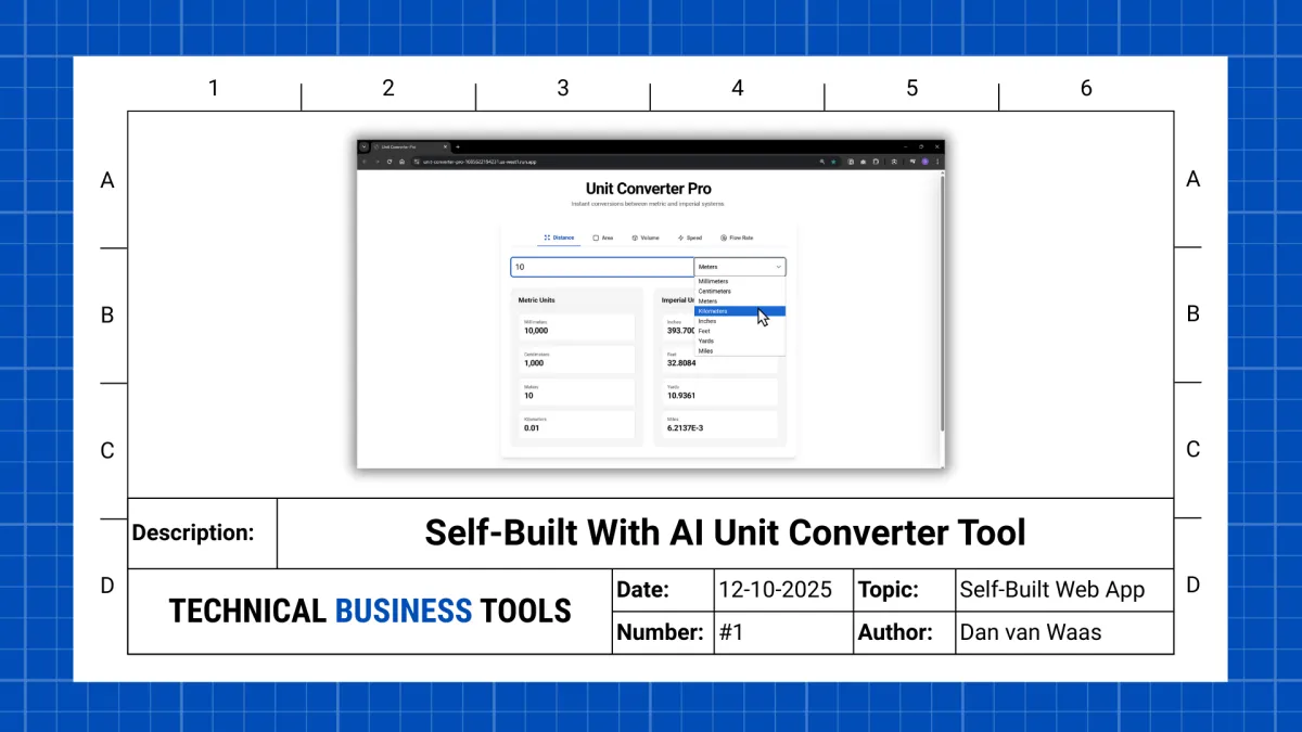 A Tool To Convert Metric and Imperial Units