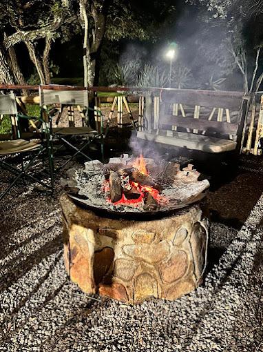braai area Nyala bush camp