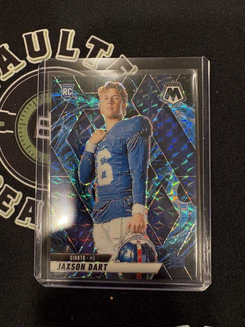 Jaxson Dart - Giants - Rookie - Mosaic Parallel