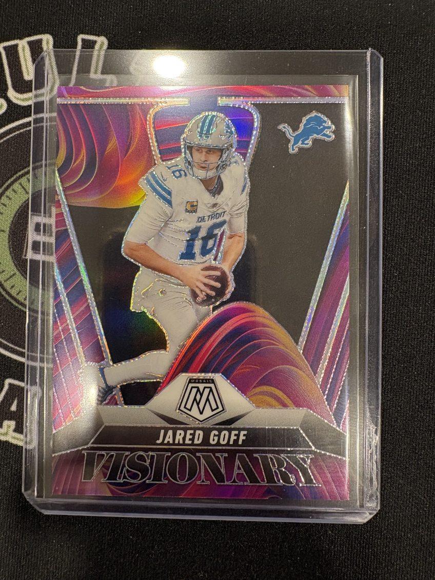 Jared Goff - Lions - Visionary Insert - Live Break Pull
