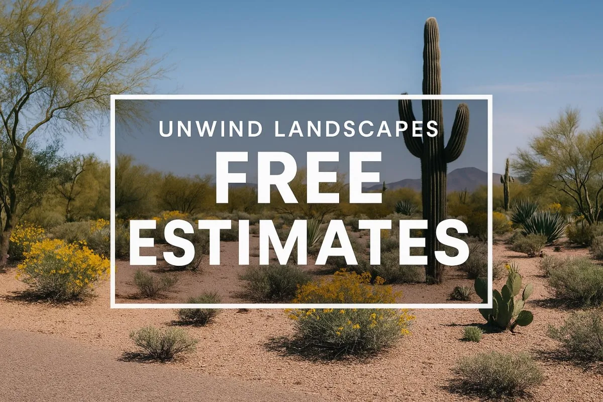 Complimentary On-Site Landscaping Consultations from Unwind Landscapes in Phoenix