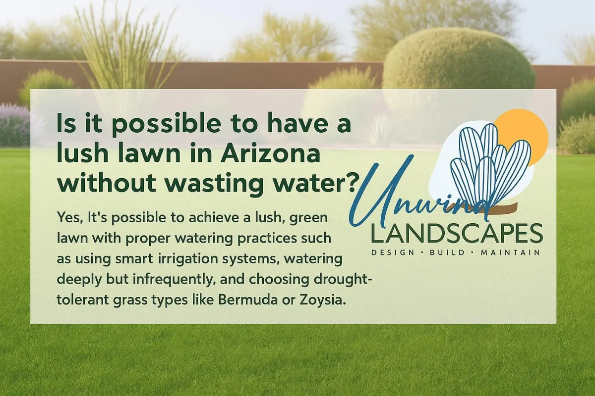 Is It Possible to Have a Lush Lawn in Arizona Without Wasting Water?