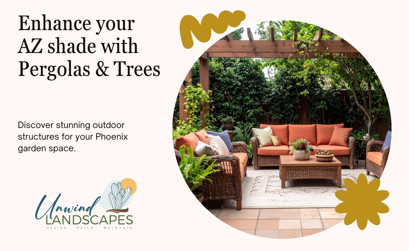 Creating Outdoor Shade with Pergolas and Trees in Phoenix: Smart Design for a Cooler Desert Home