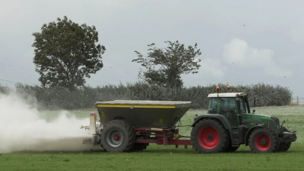 Fertiliser - a big spend on the farm