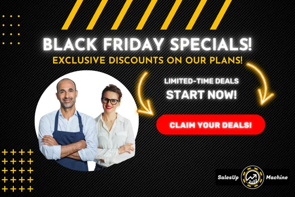 Black Friday Unleashed: Exclusive Deals on SalesUp Machine Plans
