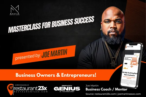 masterclass for business owners, business development, marketing strategies, business credit, Joe Martin, Joe Martin & Associates, free masterclass, business growth, expert-led sessions, business success