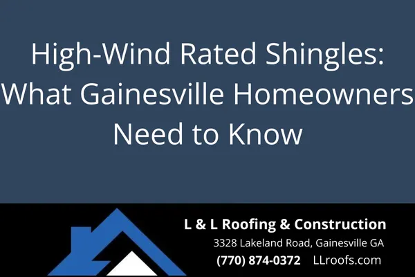 Discover how high-wind asphalt shingles protect your Gainesville home. Learn about testing, ratings, and what to look for in a wind-resistant roofing system.