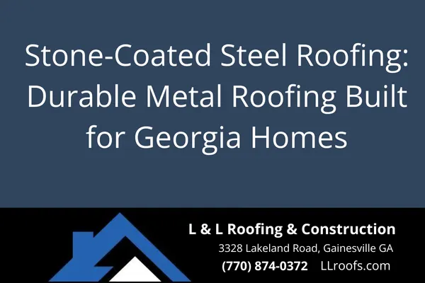 Learn how stone-coated steel roofing combines the durability of metal with the charm of traditional shingles. Perfect for homes in Gainesville, GA, and surrounding areas.