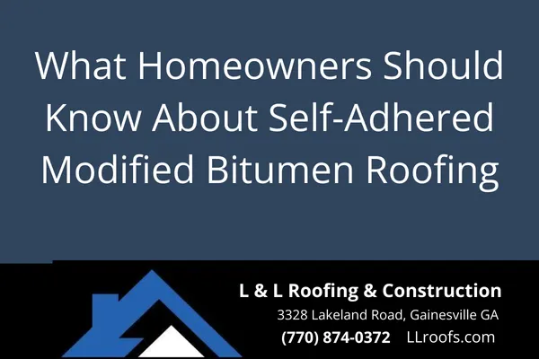 Discover the benefits, installation insights, and maintenance tips for self-adhered modified bitumen roofing systems—ideal for low-slope residential roofs in Gainesville, GA.