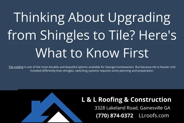 Yes, you can switch from shingles to tile—but your roof must meet structural requirements. Learn what’s involved, what to expect, and how L&L Roofing makes it easy.