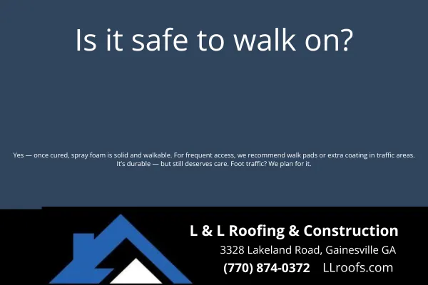 Is it safe to walk on?